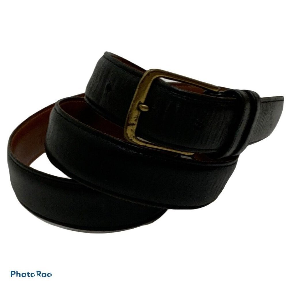 Coach 5800 Men's Size 38 Black‎ Leather Belt